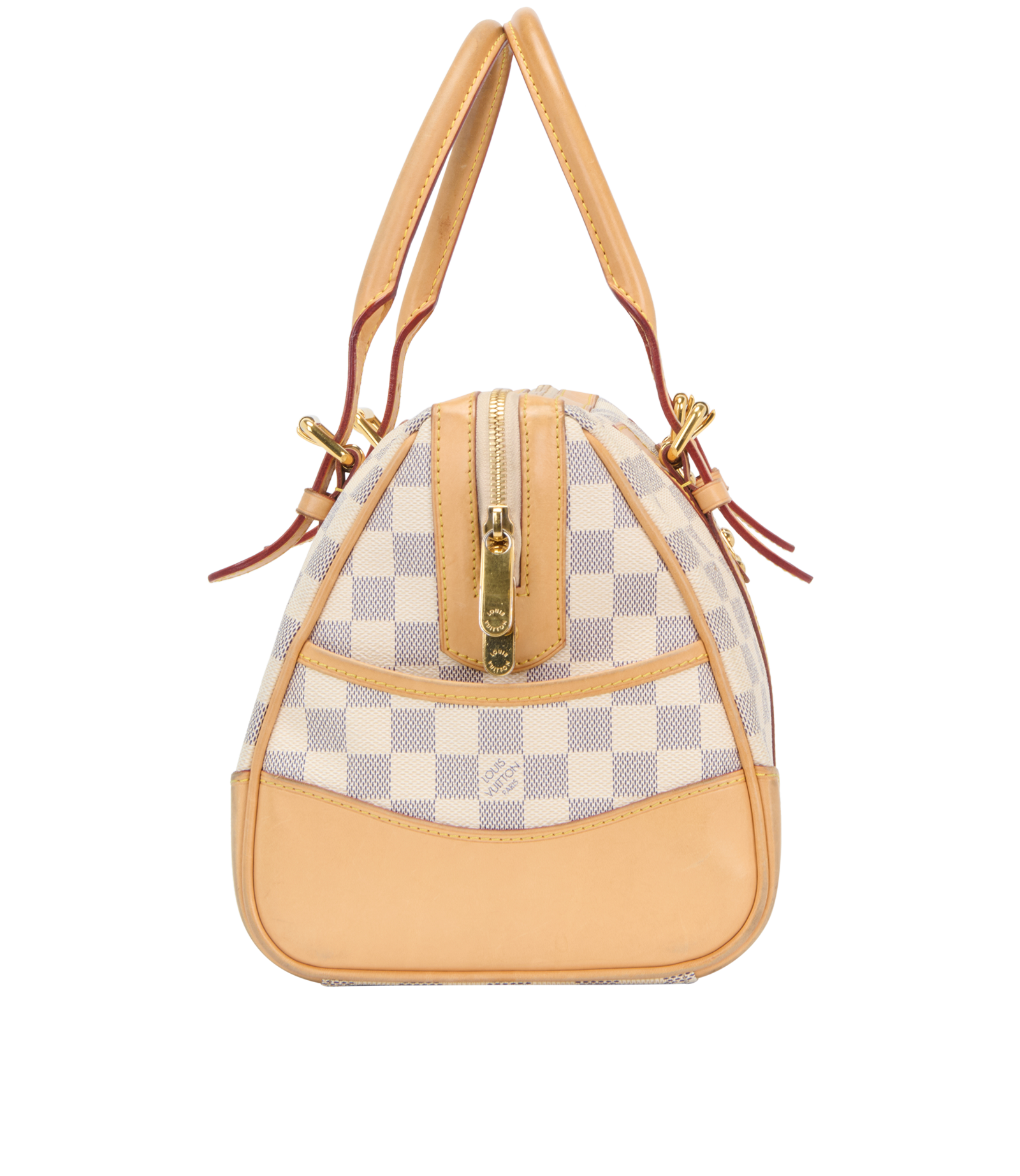 Berkeley, &pound;495, Handbags, Beige/Black/White, Canvas, Side view